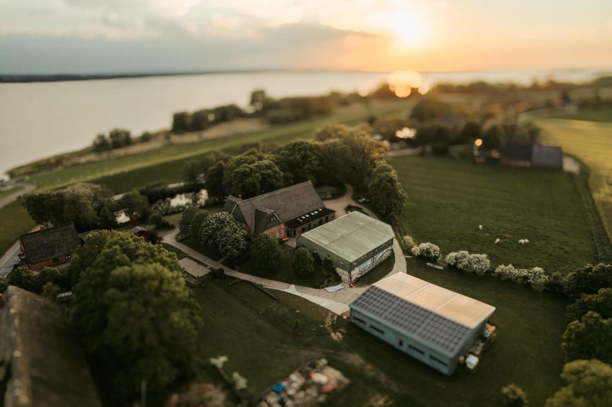 Ferienwohnung Gut Bielenberg Kollmar Exterior foto